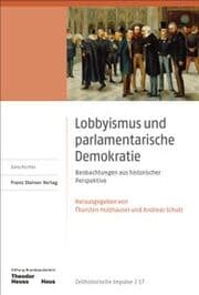 Cover von Lobbyismus und parlamentarische Demokratie