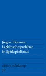 Cover von Legitimationsprobleme im Spätkapitalismus