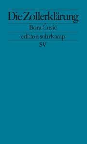 Cover von Die Zollerklärung