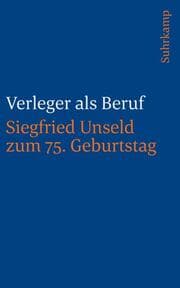 Cover von Verleger als Beruf