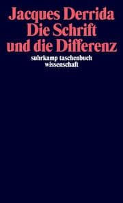 Cover von Die Schrift und die Differenz