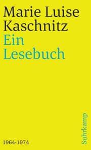Cover von Ein Lesebuch 1964-1974