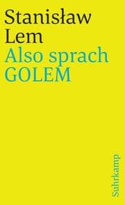 Cover von Also sprach Golem