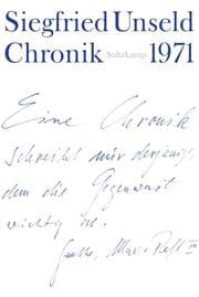 Cover von Chronik 1971