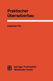 Cover von Praktischer Übersetzerbau