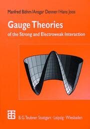 Cover von Gauge Theories of the Strong and Electroweak Interaction