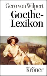 Cover von Goethe-Lexikon