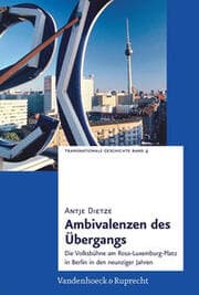 Cover von Ambivalenzen des Übergangs