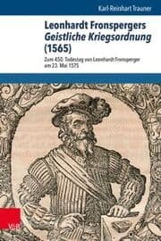 Cover von Leonhardt Fronspergers Geistliche Kriegsordnung (1565)