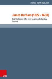 Cover von James Durham (1622-1658)