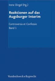 Cover von Reaktionen auf das Augsburger Interim