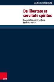 Cover von De libertate et servitute spiritus