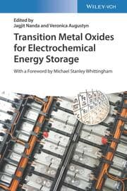 Cover von Transition Metal Oxides for Electrochemical Energy Storage