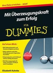 Cover von Mit Überzeugungskraft zum Erfolg für Dummies