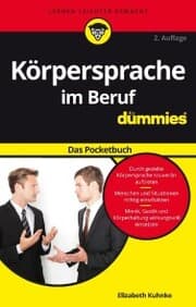Cover von Körpersprache im Beruf für Dummies Das Pocketbuch