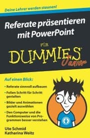 Cover von Referate präsentieren mit PowerPoint für Dummies Junior