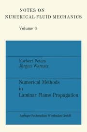 Cover von Numerical Methods in Laminar Flame Propagation