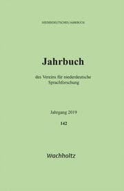 Cover von Niederdeutsches Jahrbuch 142 (2019)