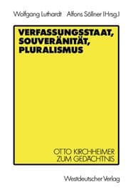 Cover von Verfassungsstaat, Souveränität, Pluralismus