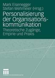 Cover von Personalisierung der Organisationskommunikation