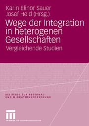 Cover von Wege der Integration in heterogenen Gesellschaften
