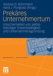 Cover von Prekäres Unternehmertum