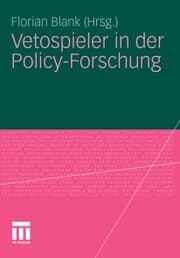 Cover von Vetospieler in der Policy-Forschung