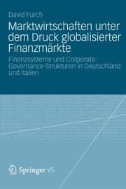 Cover von Marktwirtschaften unter dem Druck globalisierter Finanzmärkte