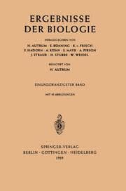 Cover von Ergebnisse der Biologie