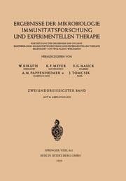 Cover von Ergebnisse der Mikrobiologie Immunitätsforschung und Experimentellen Therapie