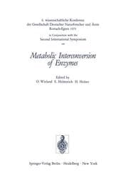 Cover von Metabolic Interconversion of Enzymes