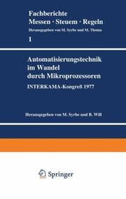 Cover von Automatisierungstechnik im Wandel durch Mikroprozessoren