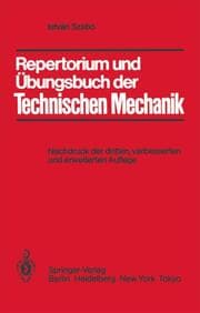 Cover von Repertorium und Übungsbuch der Technischen Mechanik
