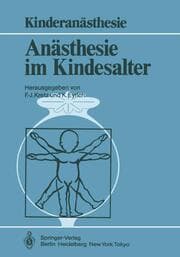 Cover von Anästhesie im Kindesalter