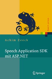 Cover von Speech Application SDK mit ASP.NET