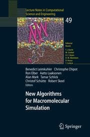 Cover von New Algorithms for Macromolecular Simulation