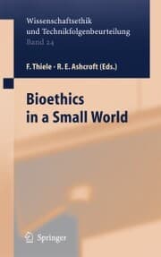 Cover von Bioethics in a Small World