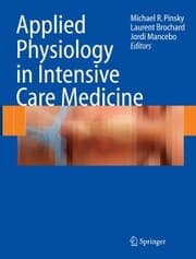 Cover von Applied Physiology in Intensive Care Medicine
