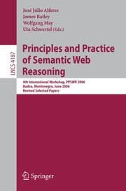 Cover von Principles and Practice of Semantic Web Reasoning