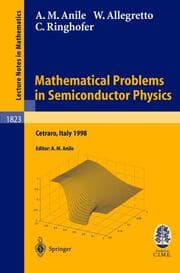 Cover von Mathematical Problems in Semiconductor Physics