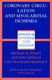 Cover von Coronary Circulation and Myocardial Ischemia