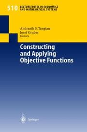 Cover von Constructing and Applying Objective Functions