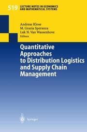 Cover von Quantitative Approaches to Distribution Logistics and Supply Chain Management