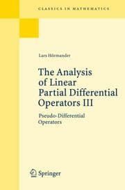 Cover von The Analysis of Linear Partial Differential Operators III