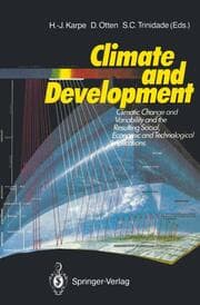 Cover von Climate and Development