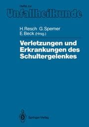 Cover von Verletzungen und Erkrankungen des Schultergelenks