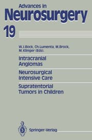 Cover von Intracranial Angiomas.Neurosurgical Intensive Care.Supratentorial Tumors in Children