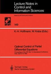 Cover von Optimal Control of Partial Differential Equations