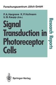 Cover von Signal Transduction in Photoreceptor Cells