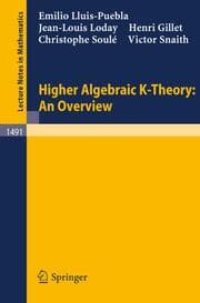 Cover von Higher Algebraic K-Theory: An Overview